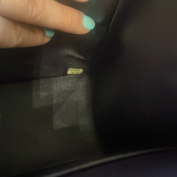 Chanel Eggplant Purple Patent Leather Reissue 227 Classic Double Flap - Picture 12 of 15